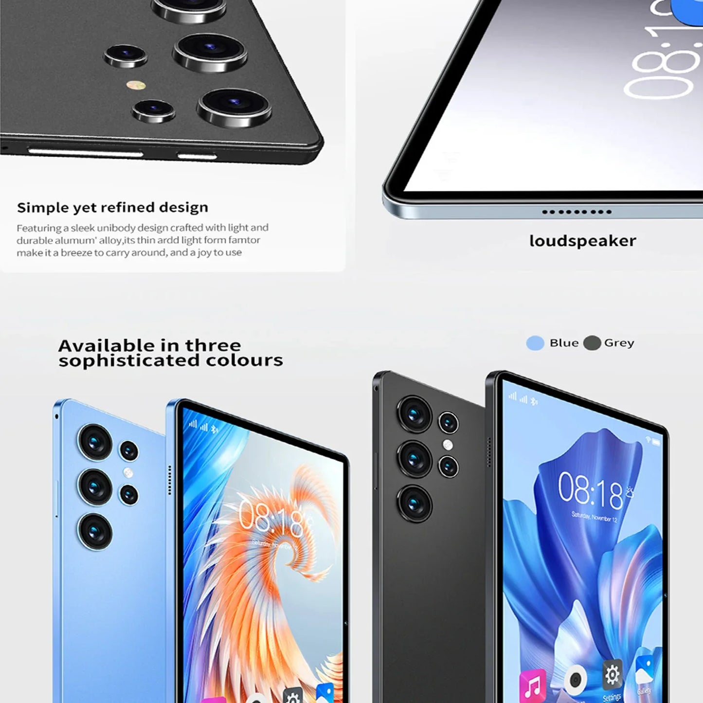 Pad 10 Pro 2025®- 10.1 Inch HD Octa Core 4GB 64GB Dual SIM Android Tablet