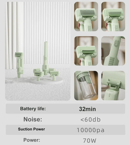 FurSuction™ 5-in-1 Pet Grooming Vacuum 🐾🧹